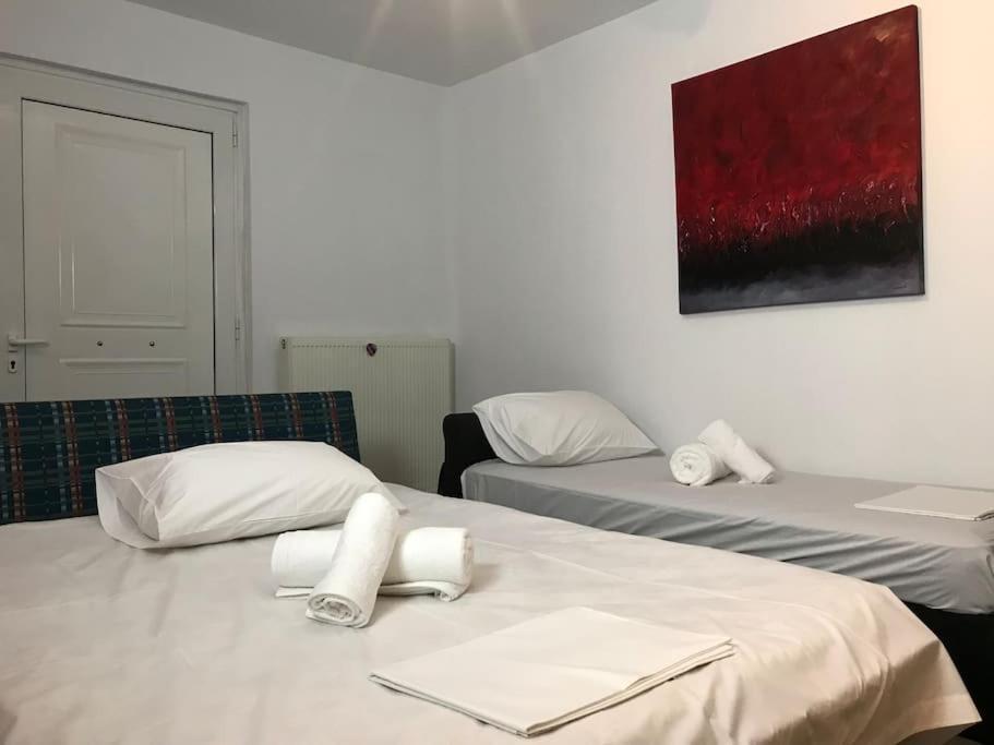 5 Min From Papageorgiou Free Indoor Parking Apartment Thessaloniki Exterior photo